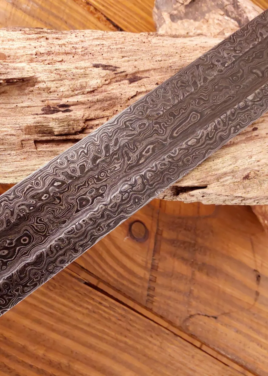 Angelsächsisches Fetter Lane Schwert, 8. Jh., Damaststahl, Sonderedition