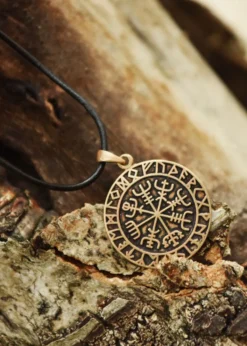 Anhänger aus Bronze, Vegvísir