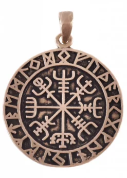 Anhänger aus Bronze, Vegvísir
