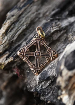 Anhänger aus Bronze, Wikingerkreuz