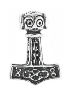 Anhänger Mjölnir, Kleiner Thorshammer aus Silber