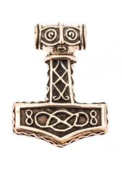 Anhänger Mjölnir, Thorshammer aus Bronze