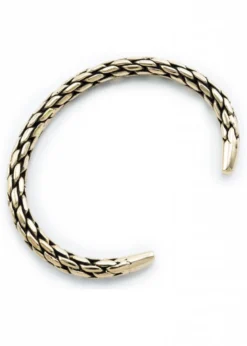 Armreif massiv aus Bronze