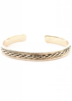 Armreif mit keltischer Ornamentik, Bronze