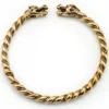 Armreif Wikinger-Drachen aus Bronze