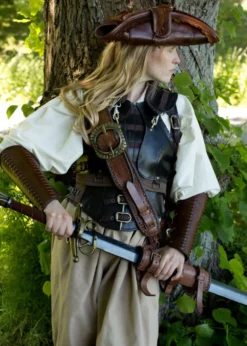 Armschienen Squire, braun, Paar