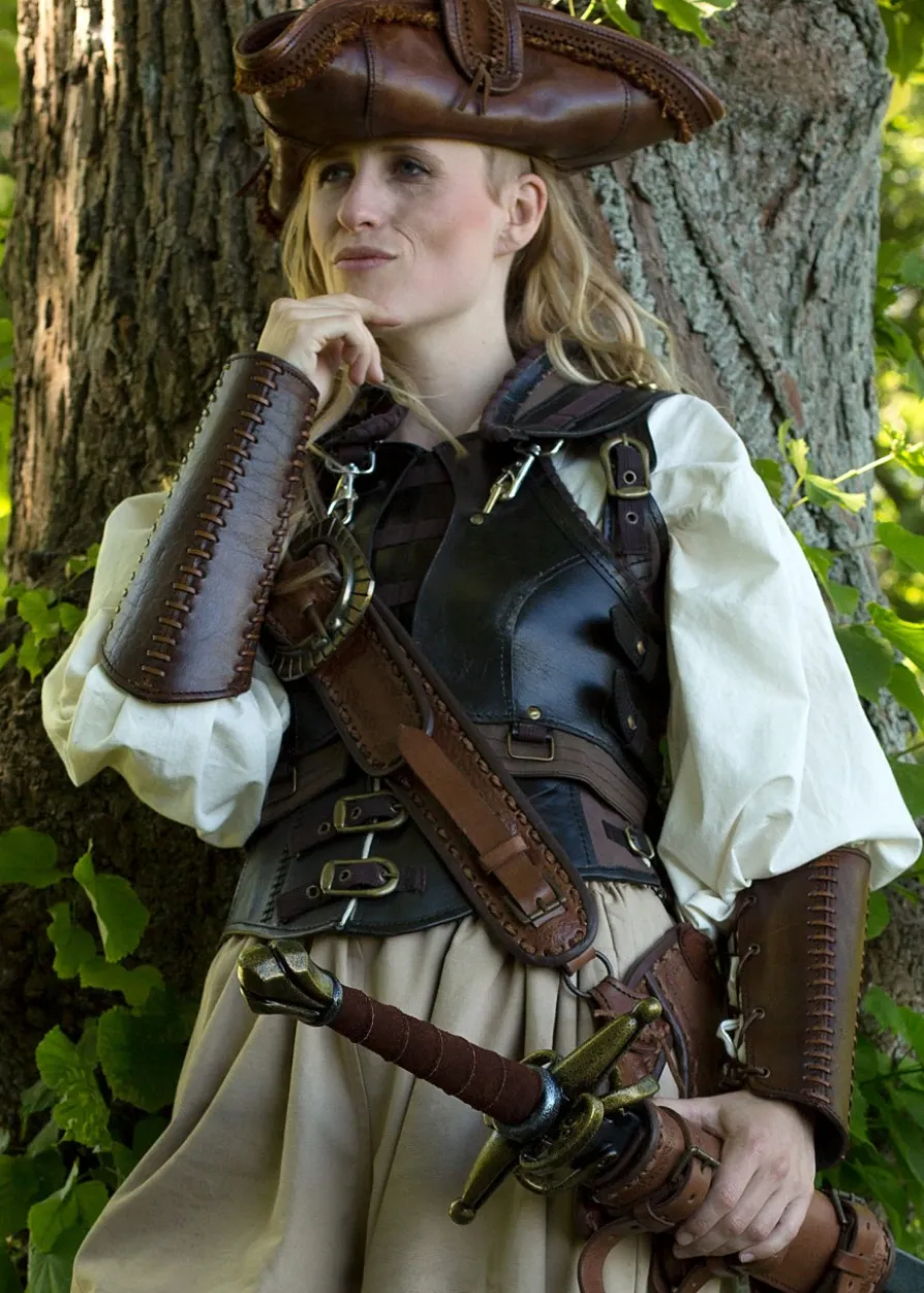 Armschienen Squire, braun, Paar