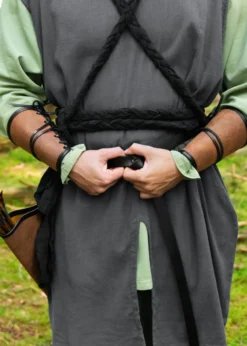 Armschutz aus Leder, Paar, braun
