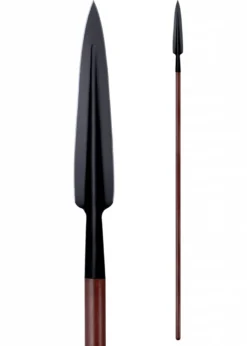 Assegai mit langem Schaft, inkl. Scheide