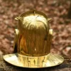 Auxiliar Infanterie-Helm, nach Niederbieber-Fund, aus Messing