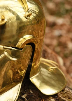 Auxiliar Infanterie-Helm, nach Niederbieber-Fund, aus Messing