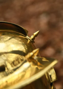 Auxiliar Infanterie-Helm, nach Niederbieber-Fund, aus Messing