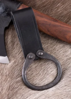 Axtgürtelhalter mit geschmiedetem Ring