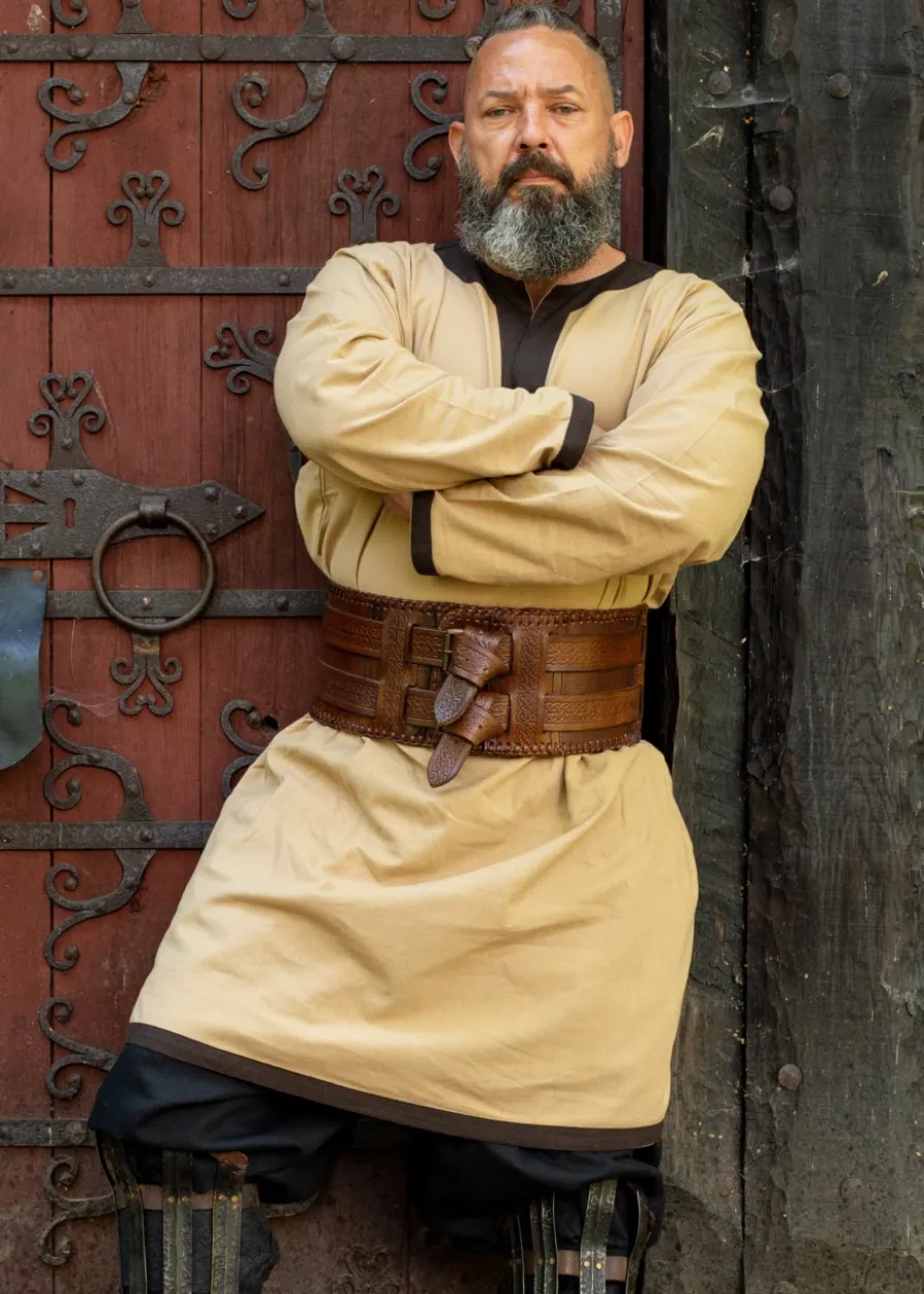 Barbarengürtel, braun