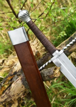 Bastardschwert Anderthalbhänder mit Scheide