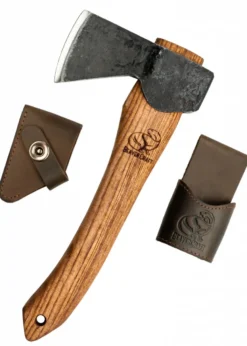 Beavercraft, Kleines Outdoorbeil mit Lederscheide