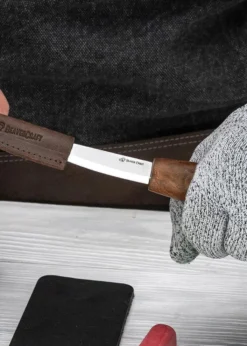 Beavercraft, Luxus-Löffelschnitzset Mit Walnussgriffen (braun)