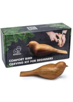 Beavercraft, Vogel Schnitzset - Starter-Schnitzset für Anfänger