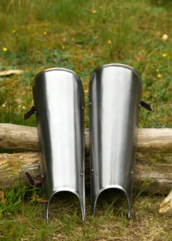 Beinschienen, Paar, 2mm Stahl