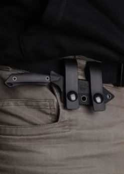 Berserk Blades GÜRTELBEFESTIGUNG, BELT LOOP für Kydex-Scheide, 2er Set