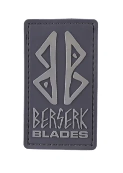 Berserk Blades PVC Patch dunkelgrau