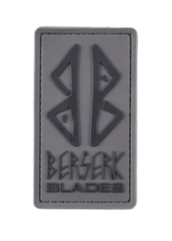 Berserk Blades PVC PATCH hellgrau