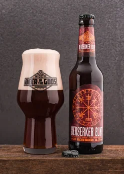 Berserker Blut - Trunk aus Bier und Kirschwein, 0,33l Flasche - Wacken Brauerei
