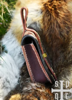 Birka Tasche, Wikinger-Gürteltasche aus Leder