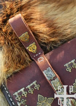 Birka Tasche, Wikinger-Gürteltasche aus Leder