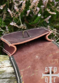 Birka Tasche, Wikinger-Gürteltasche aus Leder