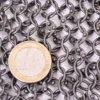 Bischofskragen, Kettenkragen mit Lederriemen und Schnallen