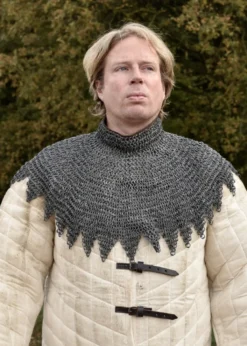 Bischofskragen, Kettenkragen mit Lederriemen und Schnallen, ARR