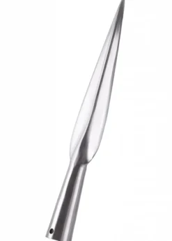 Blattförmige Speerspitze der Antike, ca. 31 cm