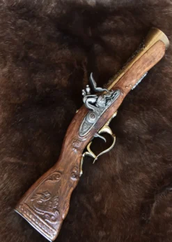 Blunderbuss-Steinschlosspistole, 18. Jahrhundert, Replik, versch. Ausführungen