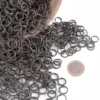 BMSB 1 kg Paket lose Kettenringe, unvernietet, ID8mm, brüniert