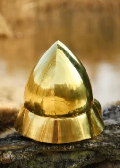 Böotischer Helm, Griechischer Helm aus Messing, 4. Jh. v. Chr.
