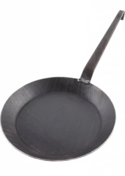 Bratpfanne mit geschmiedetem Hakenstiel, ca. 24 cm