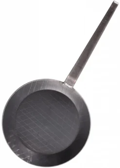 Bratpfanne mit geschmiedetem Hakenstiel, ca. 24 cm