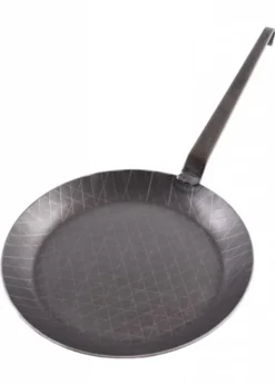 Bratpfanne mit geschmiedetem Hakenstiel, ca. 28 cm