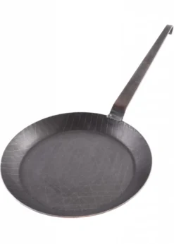 Bratpfanne mit geschmiedetem Hakenstiel, ca. 32 cm