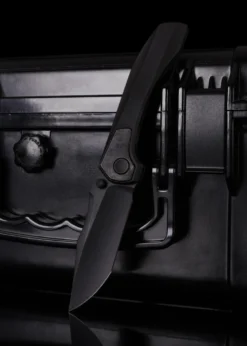 Brian Brown Knives, Raptor V3 Tumbled Black, Taschenmesser