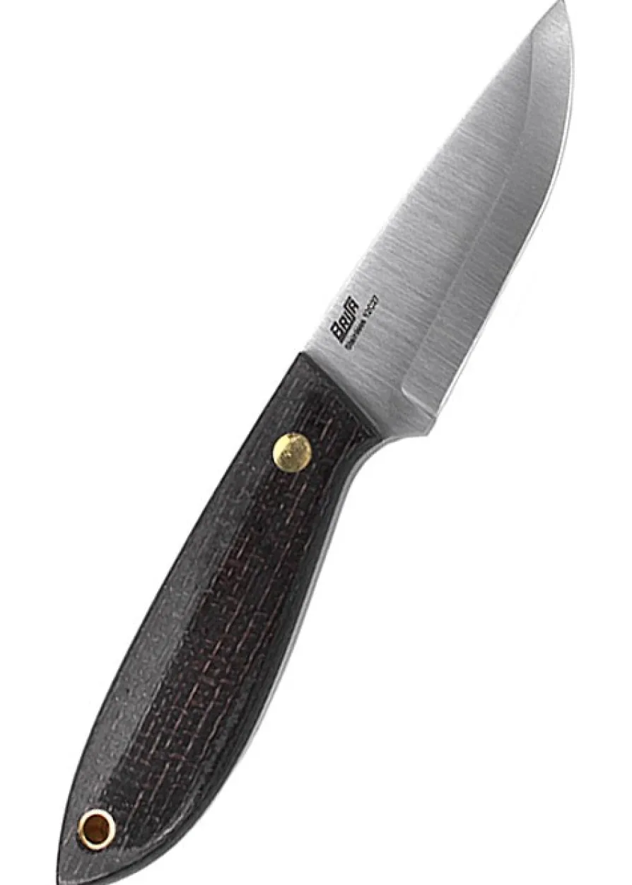 Brisa Bobtail 80 - Bison Micarta, Scandi