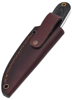 Brisa Necker 70 - Black micarta, Scandi