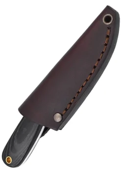 Brisa Necker 70 - Black micarta, Scandi
