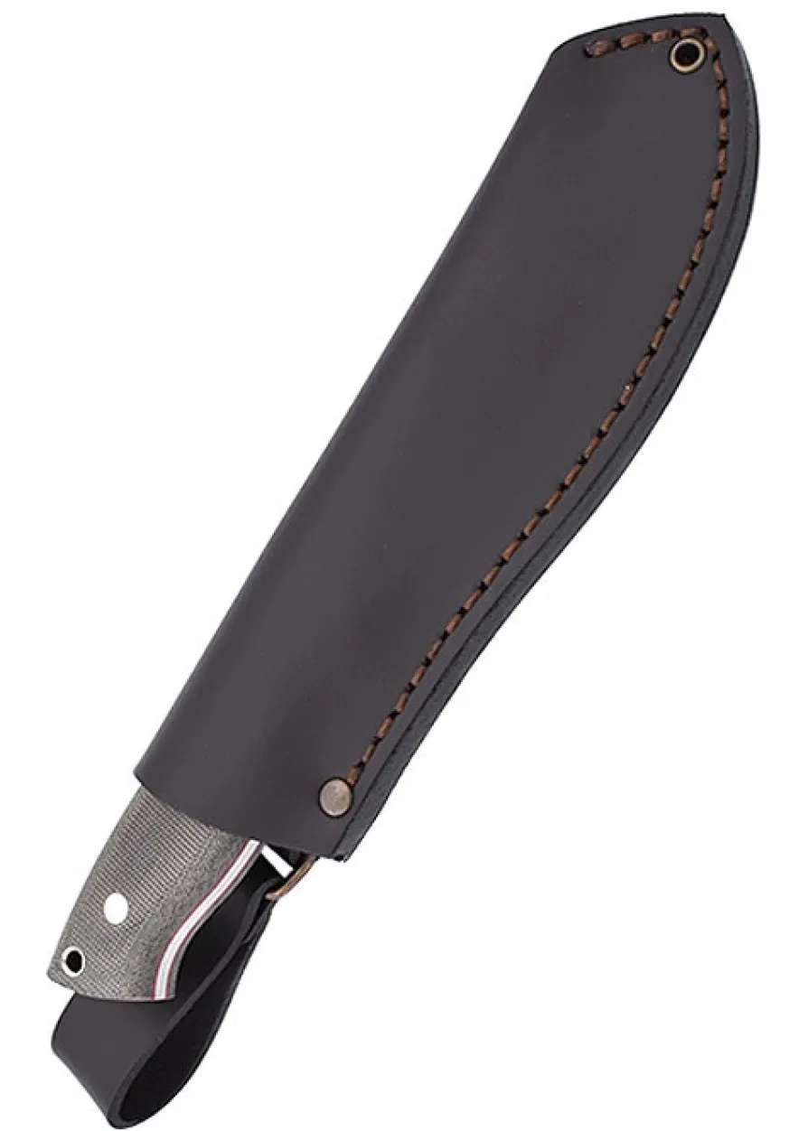 Brisa Nessmuk 125 - Grünes Micarta, Scandi
