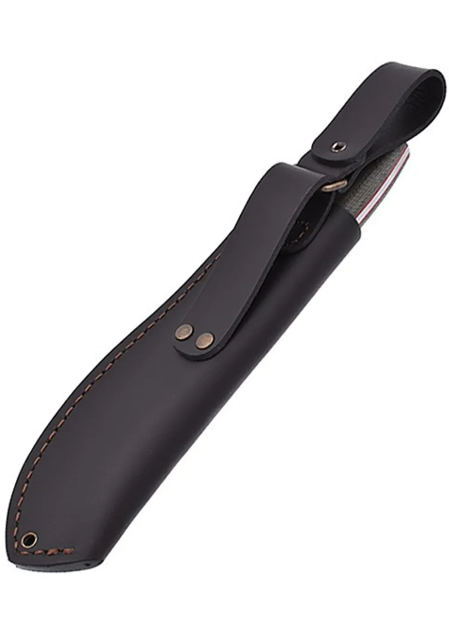 Brisa Nessmuk 125 - Grünes Micarta, Scandi