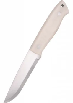 Brisa Trapper 115, elfenbeinfarbiges Micarta, Scandi