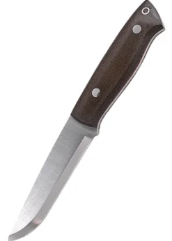 Brisa Trapper 115 - Grünes Micarta, Scandi, Feuerstahl