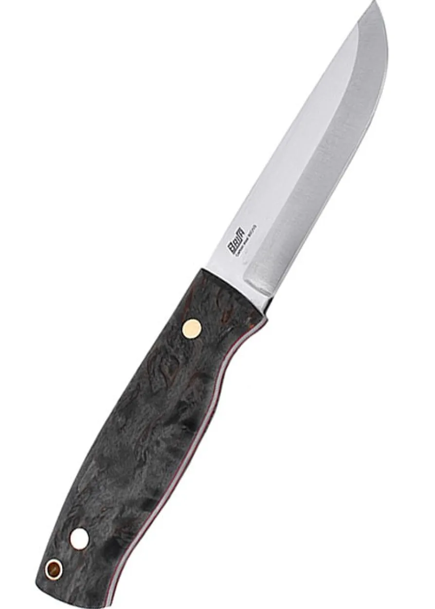 Brisa Trooper 115 - Stabilisierte Maserbirke, Feuerstahl
