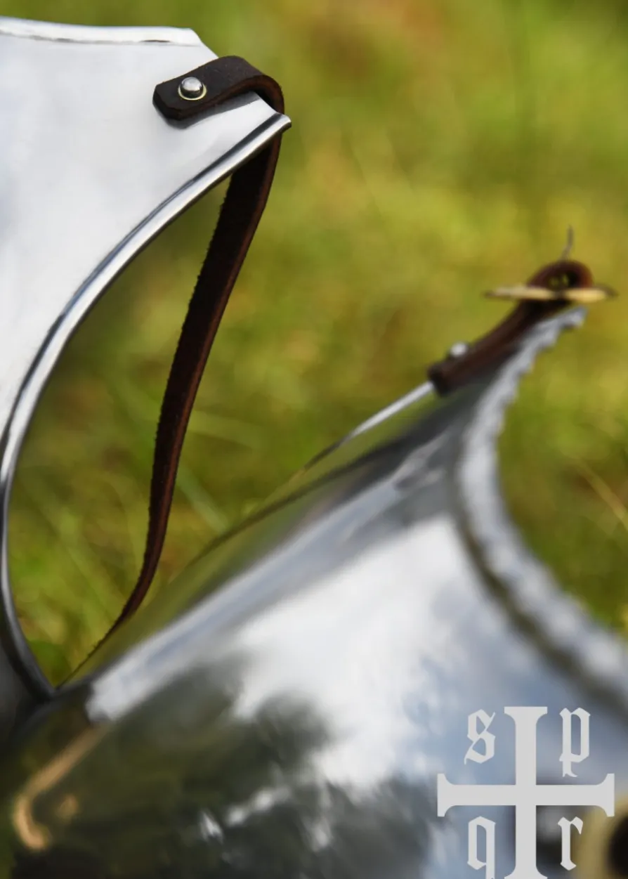 Brust- und Rückenpanzer, 16. Jh., 1,6 mm Stahl